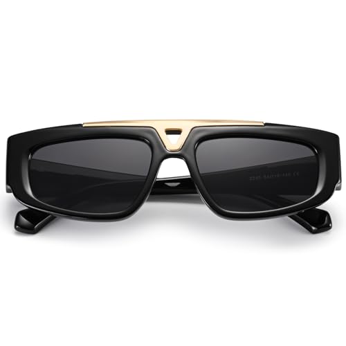 Dollger Retro Square Sunglasses with Metal Accents Vintage Man sunglasses Fashion luxury sun glasses for women DG527-20253