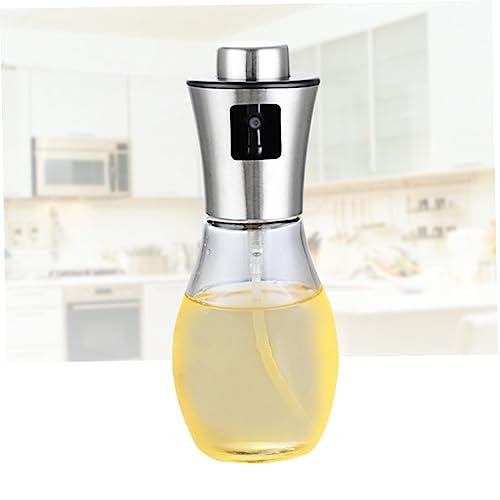 Unomor Kitchen Oil Sprayer 200ml Stainless Steel Barbecue Supplies Barbecue Tool Easy to Use Food Grade