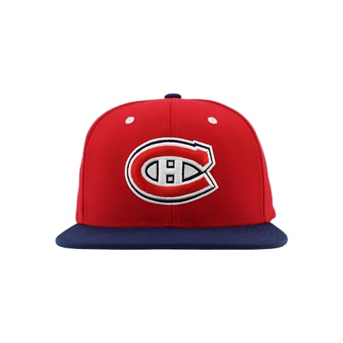 Image of ZHATS NHL Unisex-Adult NHL Officially Licensed Adjustable Snapback Hat Flat Bill Z11 Icon Two Color