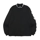 [ニューエラ] ゴルフ ミドルネック 長袖Tシャツ ロンT ブラック XL GF LS HIGH NECK WARM TEE BLK