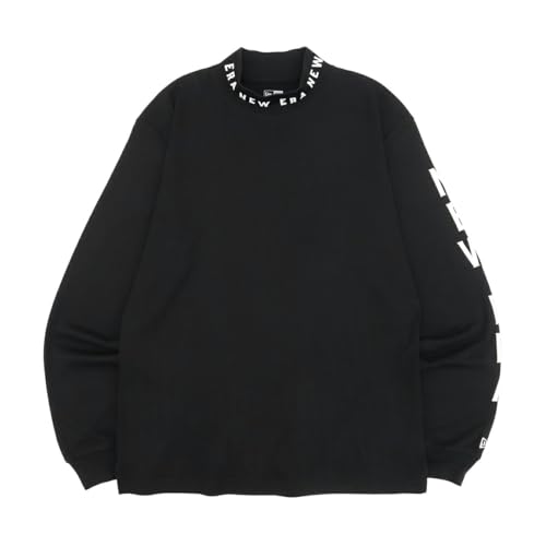 [ニューエラ] ゴルフ ミドルネック 長袖Tシャツ ロンT ブラック XXL GF LS HIGH NECK WARM TEE BLKのサムネイル