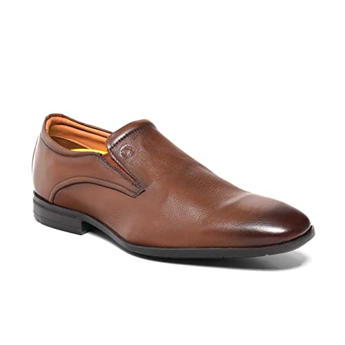 Ruosh The Colombo Men Tan Formal Slip-on (B09Y92DV7T) Amazon Price History, Amazon Price Tracker