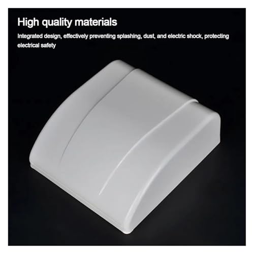 Cubierta protectora para interruptor evita humedad en enchufe de pared pack de 40 5