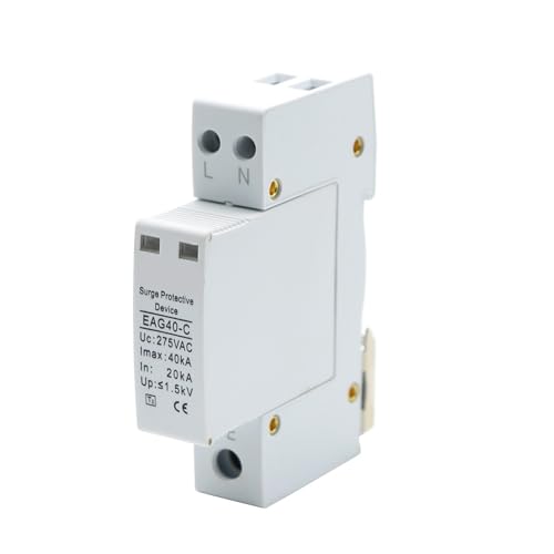 Protector de sobretensiones 275V con capacidad de 40KA para salvaguardar lineas de bajo voltaje 6