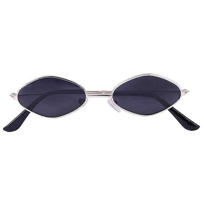 Image of Women UV Protected Diamond Cut Sunglasses /Goggles, Black, Free Size