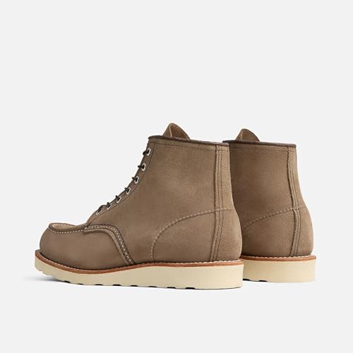 Image of Red Wing Shoes Heritage Classic Moc Men's Boot, Waterproof Roughout Leather