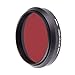 FocusFoto FOTGA 52mm All-in-One Adjustable Infrared IR Pass X-Ray Lens IR Filter, Variable from 530nm to 650nm 680nm 720nm 750nm Optical Glass