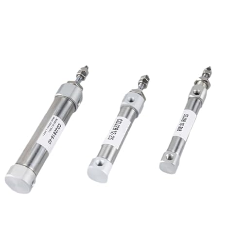 Cilindro neumático mini CDJ2B12 de vástago simple y doble efecto para talleres 2