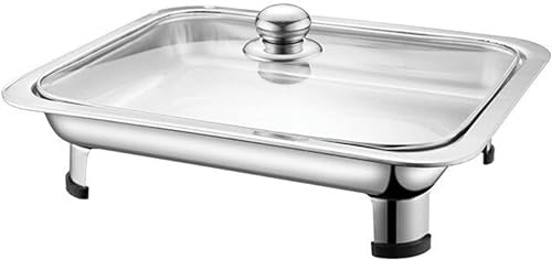 Stainless Steel Chafing Dish Buffet Stove, Full Size Buffet/Food Container Warmer Tray for Wedding...