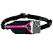 SPIbelt Large Pocket (Black with Hot Pink Zipper, 25" Through 47")