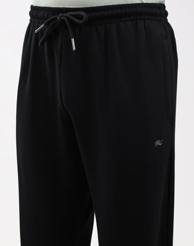Image of Monte Carlo Men's Regular Fit Solid Track Pants | Drawstring Closure | Side Pocket Sports Lower | Comfortable & Stylish Lower for Men's