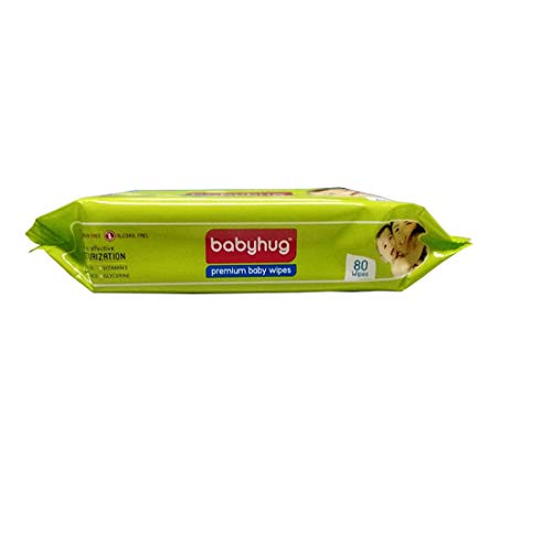 Image of Baby Wipes Babyhug's Baby Skincare Wipes- 80 Wipes