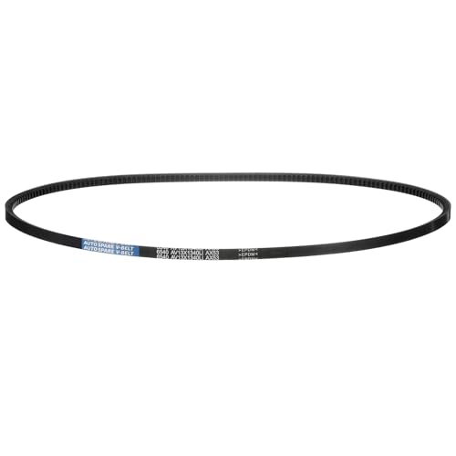 Image of AX53 Belt, Raw Edge Cogged Industrial Rubber EPDM V-Belt, Pack of 1 | 1 /2 inch(13mm) Width x 53 inch(1340mm) Inside Circumference x 5 /16 inch(8mm) Height