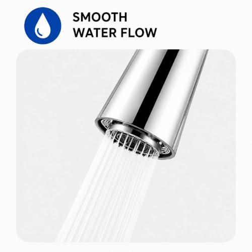Image of Swan Neck with Single Flow Flexible Swivel Spout | Kitchen Sink Tap | Kitchen Faucet | Tap for Kitchen Sink | Taps | Wash Basin Tap | Pillar Tap