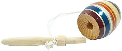 Made in Mexico Multi-Colored Wood Balero Mexican Toy - Assorted Colors - One Piece