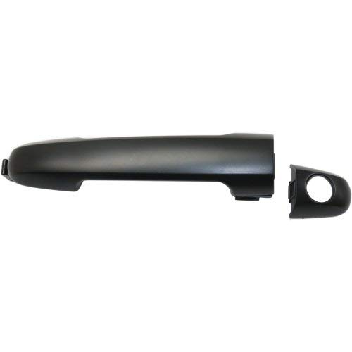 Exterior Door Handle for SONATA 06-10 Front LH Outside Primed Black w/Keyhole