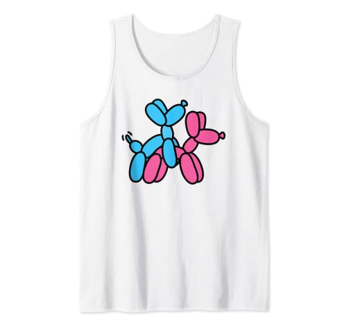 Balloon artist, balloon twister, mating dogs balloon animal Tank Top
