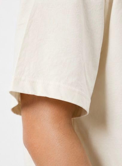 Image of Anime Printed Oversized Cotton Casual Round Neck T-Shirt for Men and Boys | Sharp, Eren yeagear & Mikasa akerman Japanese Streetwear Aesthetics