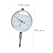 Veemoon Accurate Measuring Instrument Tool Precision Dial Gauge Resolution for Mechanical Industrial Lab Use