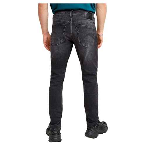 G-STAR Raw - Mens 3301 Slim Jeans, Color Faded Black Magnet, Size: 35W x 32L2