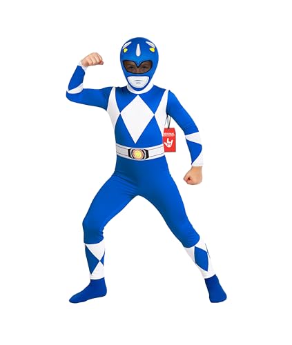 Morphsuits Morph Blue Mighty Morphin Power Rangers Costume Kids, Power Rangers Mighty Morphin...