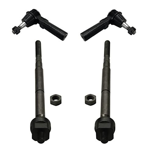 PartsW - 4 Pc Suspension Kit For Chevrolet Cobalt 2005-2008 / HHR 2006-2007 / Pontiac G5 2007 2008 +More Tie Rod Ends Outer & Inner Left Right