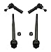 PartsW 4 Piece Kiit Inner & Outer Tie Rod End