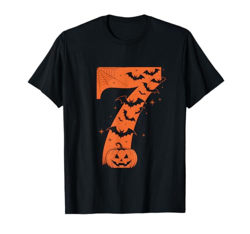Fun Six Seven 6 7 Meme Design Couples Halloween T-Shirt
