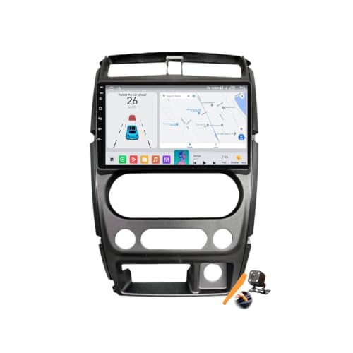 Carplay inalámbrico en tu Jimny con este estéreo Android 15 con navegador satelital