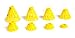 BirTee Pro Winter/Mat Golf Tees - 8 Pack (Yellow)