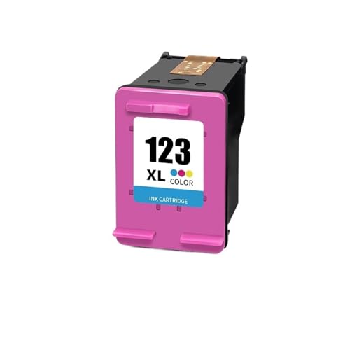 Cartouche 123XL compatible Deskjet 2620 2130 2630 3630 jet d'encre couleur