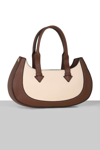 Image of Van Heusen Colour Blocked Women's Handbag | Handbags for Women | Bag for both Work and Weekend | Ladies purse | Stylish Hand Bag |Gift For Women