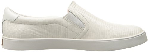 Image of Dr. Scholl's Shoes Women's Madison Fashion Sneaker, Gardenia Reptile Leather, 8 M US
