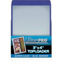2 ultra Pro regular top Loaders Blue Border 25 ct
