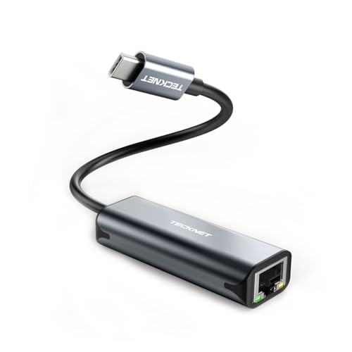 TECKNET USB C to Ethernet Adapter RJ45 1000Mbps