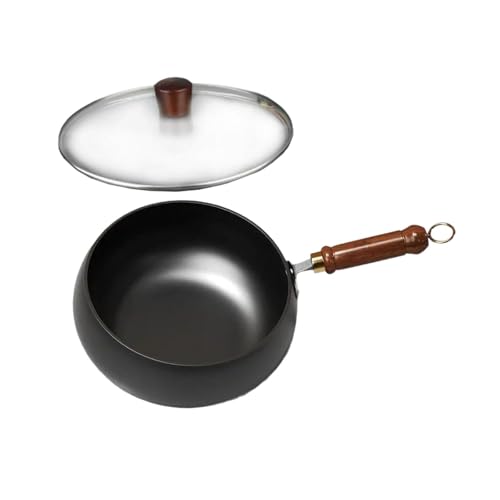 Wok Pan de Hierro con Mango de Madera 26 cm miniatura 7