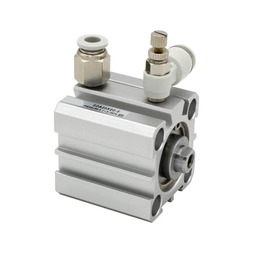 Vérin pneumatique compact SDA20X35 double effet alésage 20mm - 7