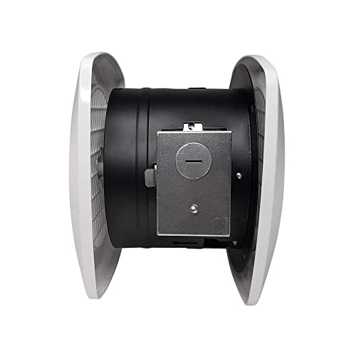 Bv Wall Ventilation Exhaust Fan For Home, Through-The-Wall Utility Fan, 6 Inch, 4.0 Sones, 90 Cfm #TOP2