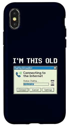 I'm This Old �_�C�����A�b�v �C���^�[�l�b�g ���g�� �R���s���[�^�[ �W���[�N �X�}�z�P�[�X iPhone X/XS �p