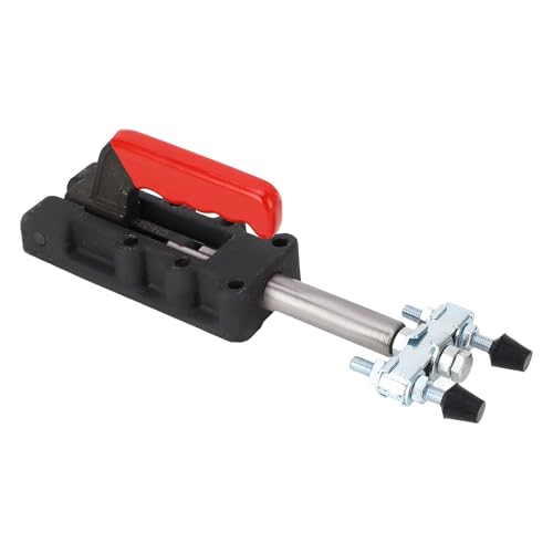 Image of Kadimendium Double Head Push Pull Toggle Clamp Heavy Duty Arrow Storage Case for Welding Tasks, Ergonomic Design, 2500kg Holding Capacity, High Carbon Steel, 1 Piece
