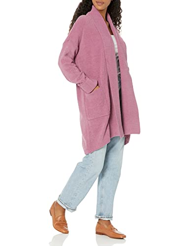 Image of N Natori Women's Aura-Solid Rib Cardigan Length 31 inch