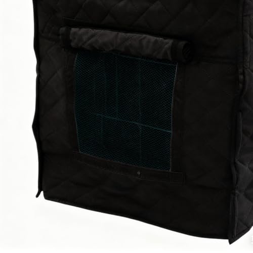 Hundehüttenabdeckung, atmungsaktiv, isoliert, wasserdichte Kistenabdeckungen für Hundekäfige, für den Winter, Laufstall, Bett, drinnen und draußen, Reisen-7