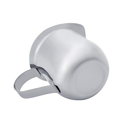 Jarra para espumar leite, jarra de leite, design reto fácil de limpar, lavável na máquina de lavar l