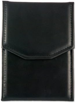 Pearl Folder Black Leatherette 6" x 8-1/4"