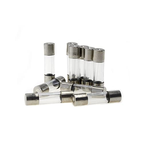 Fusibili in vetro, fusibili in vetro 5x20MM 0,1A 0,2A 0,5A 0,8A 1A 2A 2,5A 3A 4A 5A 6,3A 7A 8A 10A 12A 15A 20A 30A F2AL250V(5a)