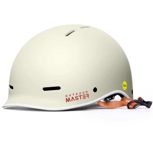 OutdoorMaster MIPS Adult Bike Helmet,Adjustable Cycling Helmet for Men & Women - Safety Certified for Bicycle Skateboard Road Bike Skating Roller Commuting Helmet
