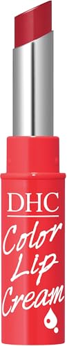Amazon.co.jp: DHC 濃密うるみカラーリップ レッド（無香料