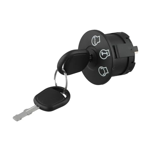 Interruptor de Encendido de Tres Posiciones para el mantenimiento del jardín con llave 3