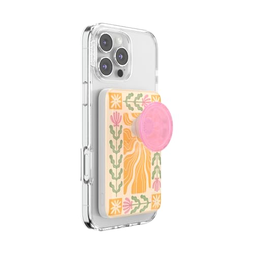 Image of PopSockets PowerPack for MagSafe, Portable Phone Charger, Magnetic Wireless Portable Charger, 5000mAh - Desert Mosaic