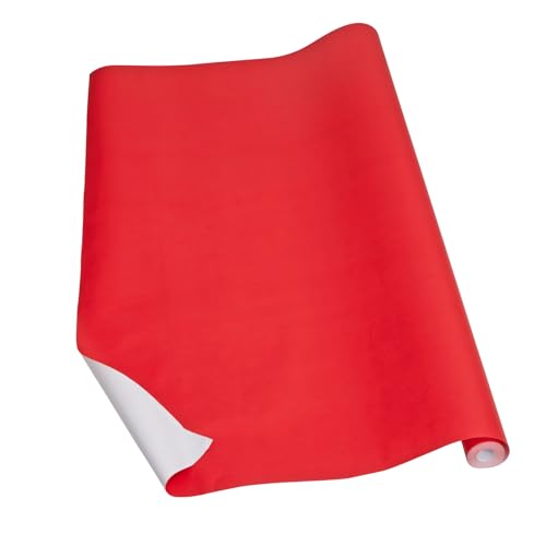 Colorations Prima-Color Fade-Resistant Paper Roll, Red Bulletin Board Paper